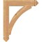 Ekena Millwork Thorton Arts & Crafts Smooth Bracket, Western Red Cedar, 3 1/2"W x 22"D x 26"H BKT04X22X26THR03SWR - alternate 2